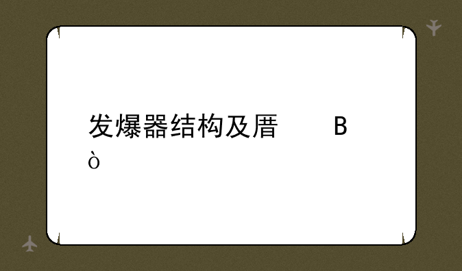 发爆器结构及原理？