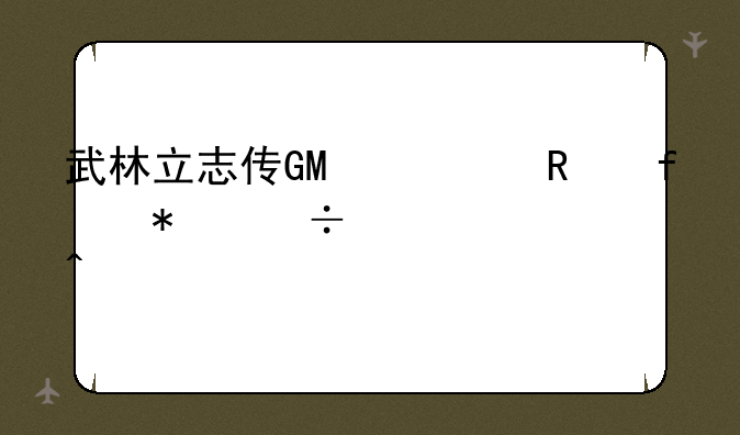 武林立志传GM修改器技能代码问题