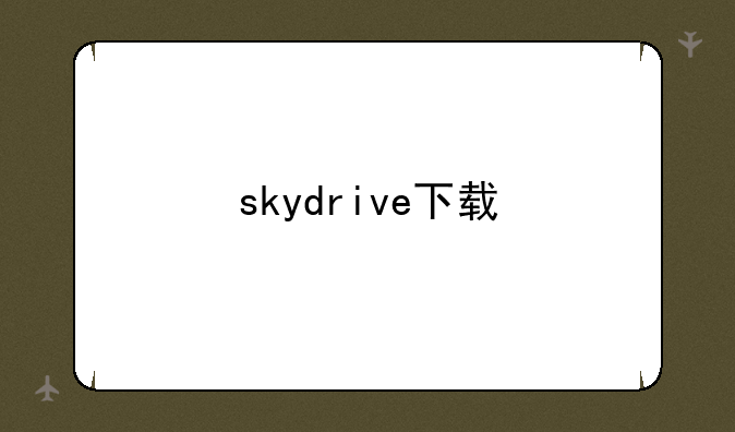 skydrive下载